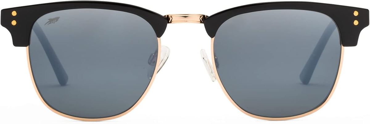 Pilotfish Polarized Sunglasses - TR90 Frame with CR-39 Anti-Reflective UV400 Lenses for Men & Women