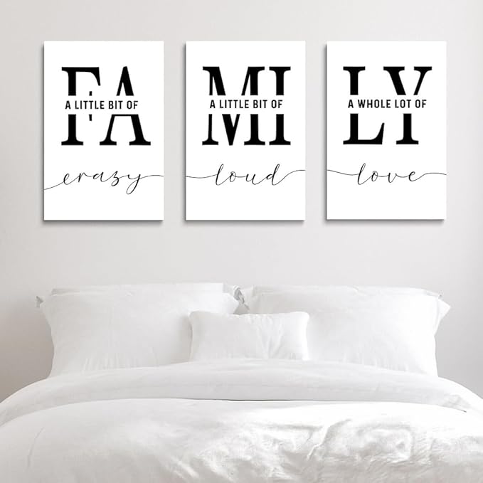 GUBIYU Home Wall Art for Living Room & Dining Room