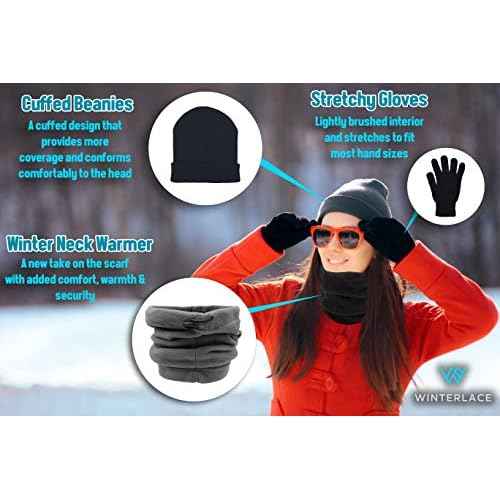 72x Winter Gloves, Beanies, Neck Warmers Unisex Bulk Pack Donation Charity Care Package Bundle