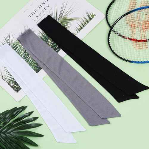 Sucrain 3pcs Head Ties Headband Sports Sweatband Adjustable Ninja Karate Head Band Sweat Wicking Workout Headband for Men Women Basketball, Running, Tennis, Athletics