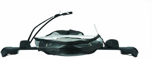 INNO XA445 Roof Carrier for Kayaks, Canoes & SUPs - T-Slot Aero Base Locking Rack