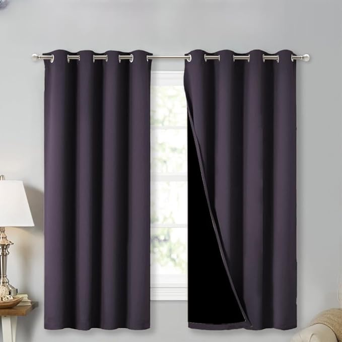 NICETOWN Extra Long Truly Blackout Drapes