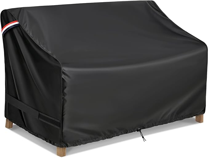 KylinLucky Outdoor Patio Sofa Cover fit 104 x 32.5 x 33 inch, 103 x 31.5, 102 x 31 Waterproof Weatherproof Heavy Duty 420D Garden Furniture Cover for Outside Sofa Couch