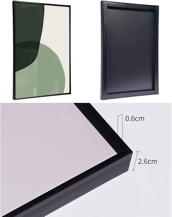 MPLONG Wall Art, Frame Canvas Wall Art Set, Striking Modern Minimalism
