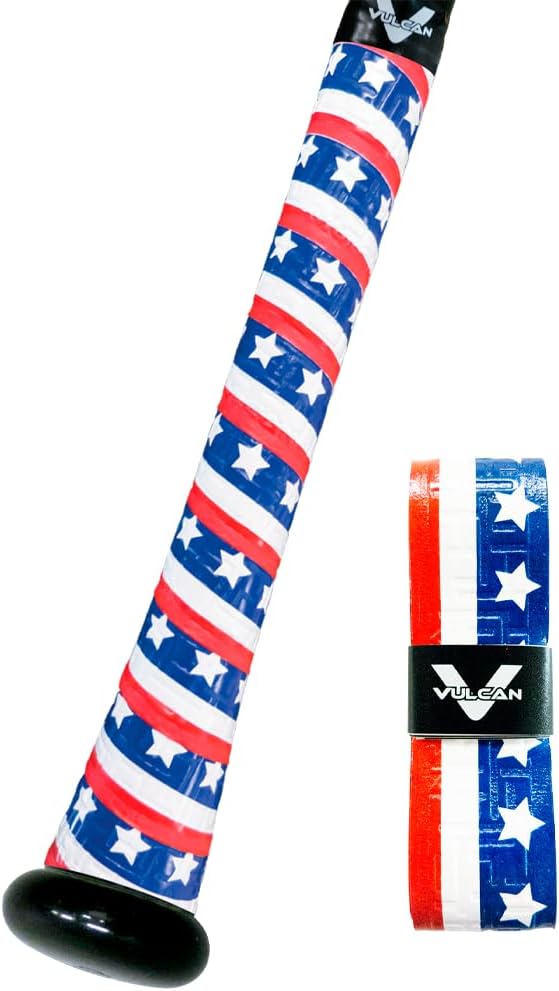 Vulcan Bat Grip - 0.50mm, 1.00mm, 1.75mm | Baseball & Softball | Multiple Colors Available
