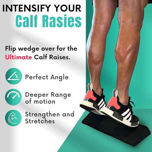 Slant Board for Calf Stretching | Balance Board Calf Stretcher for Plantar Fasciitis Relief,Achilles Tendonitis Reliefs,Shin Splint Relief,Squat Wedge