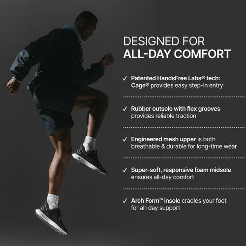 Kizik Athens 2 Slip-On Shoes for Men - Comfortable All-Day Wear | Ideal for Walking, Gym & Casual Use