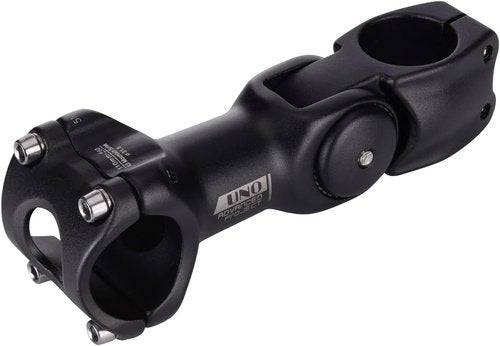 FOMTOR 31.8mm 25.4mm Adjustable Stem 90mm 110mm 0~60 Degree UNO MTB Adjustable Handlebar Stem for Most Mountain Bike Road Bike MTB