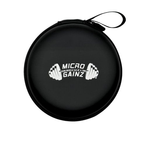 Micro Gainz Hard Shell Carrying Case for 1LB and 1.25LB Dumbbell Micro Plates