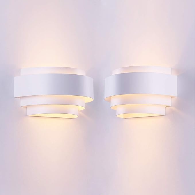 LightInTheBox Modern Wall Sconce Set of 2 Indoor Wall Light Fixture Half Moon