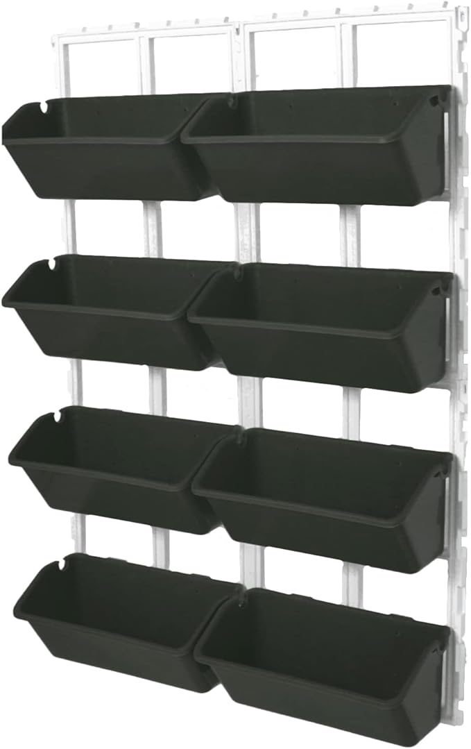 8 Pockets Vertical Garden Wall Planter Raised Beds Hanging Planter Wall Mounted