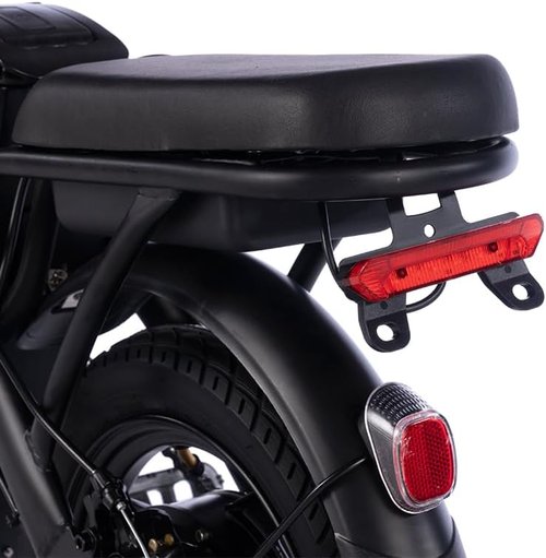 Folding Electric Bicycle - 14-Inch, 330 Lbs Load Capacity, 19 MPH, 48V Lithium Battery | Ideal for City Commuting