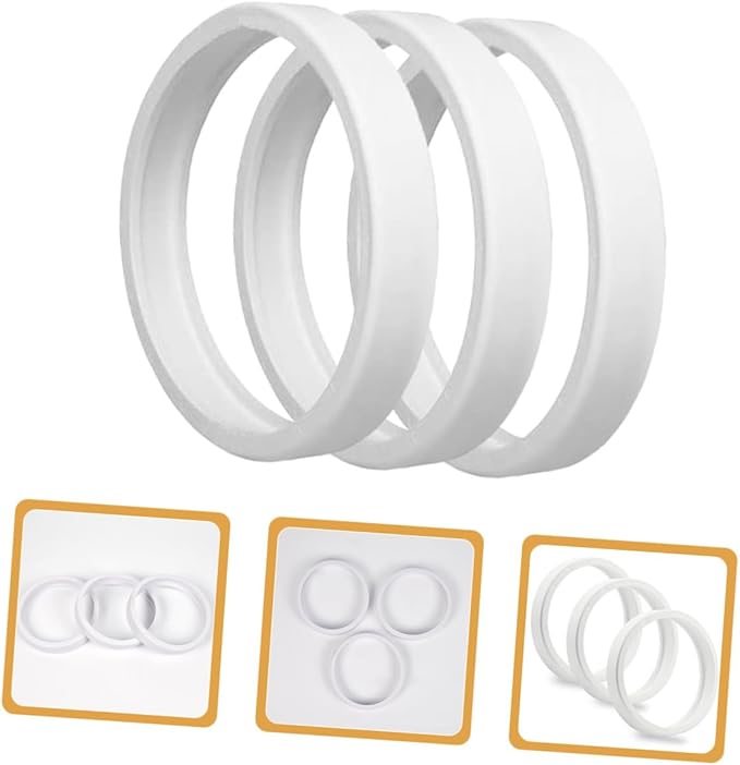 balacoo 3pcs Pool Tire Replacement Accessories for and Wear-Resistant Swimming Pool Cleaning Machine Parts Compatible