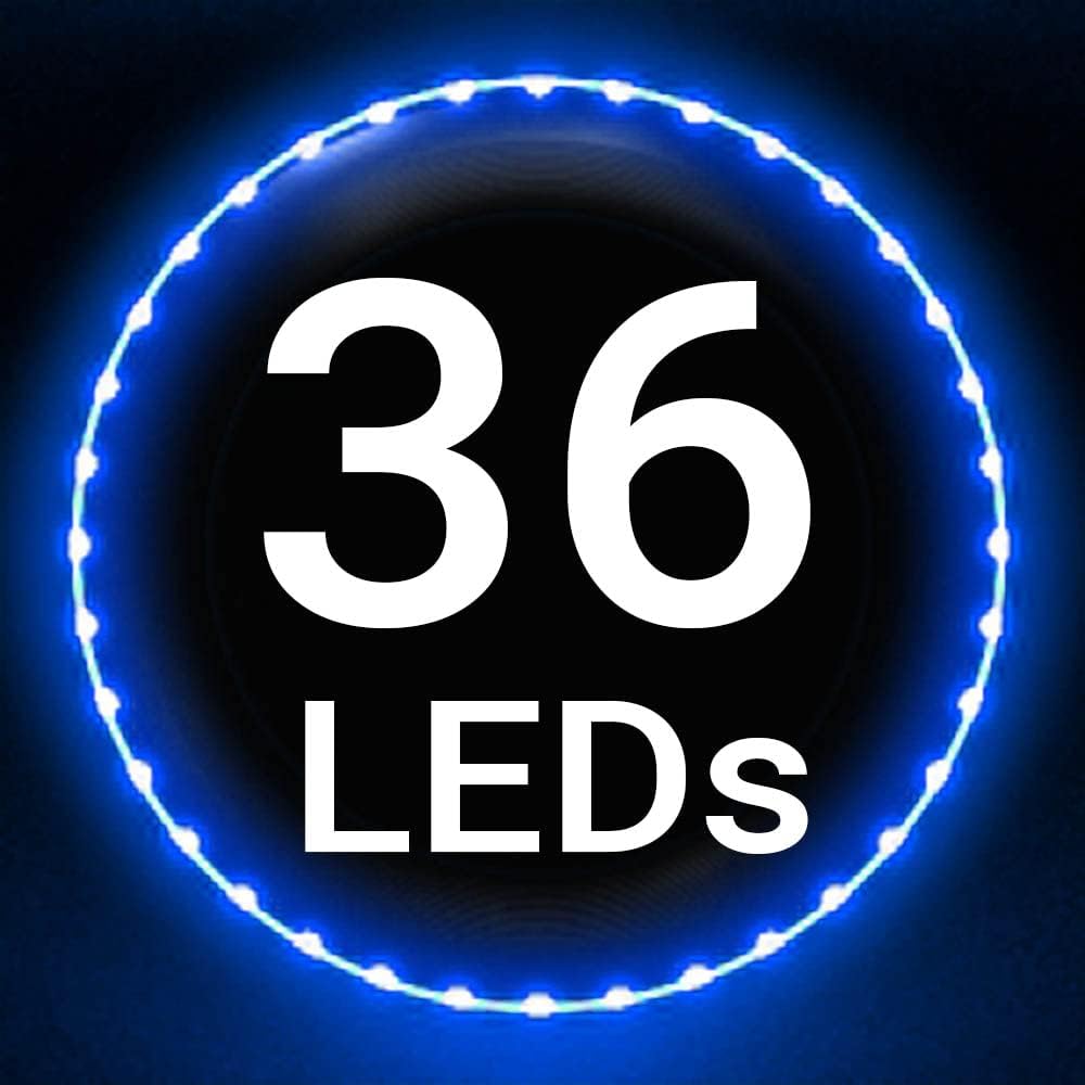 TOSY Flying Disc - Super Bright RGB LED Toy with Smart Modes | Rechargeable & Waterproof, 175g