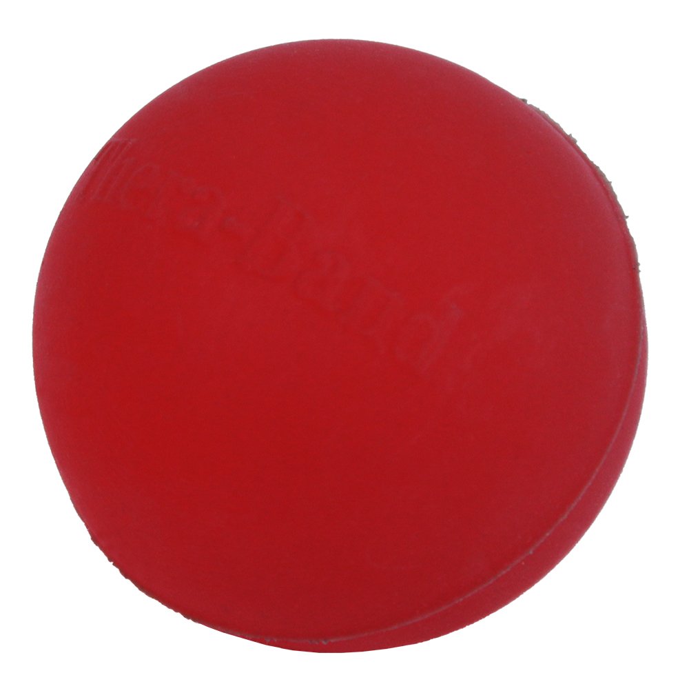 THERABAND Hand Strengthening Ball - Soft Grip Exerciser for Wrist, Finger & Forearm Therapy, Red, Beginner-Friendly