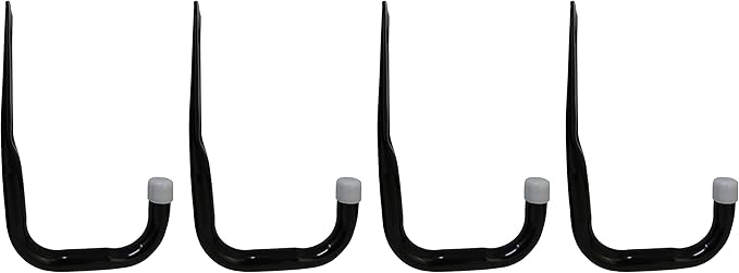 Shepherd Hardware 8089E Heavy Duty Steel 5-Inch Garage Storage Utility Hooks