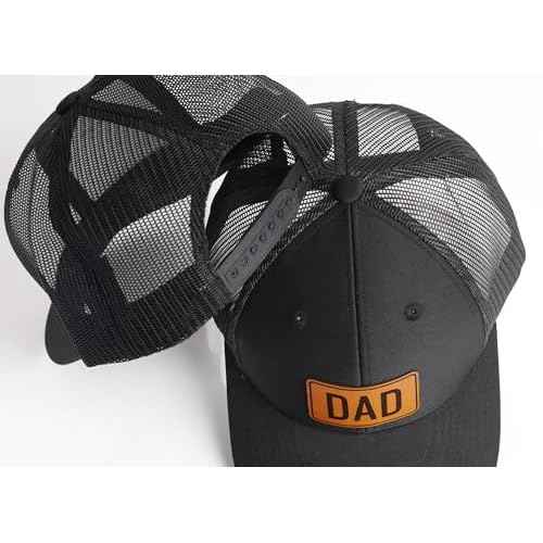 Mom and Dad Hats Fathers Day for New Mom Adjustable Trucker Hat New Dad Gifts for Couples Parents