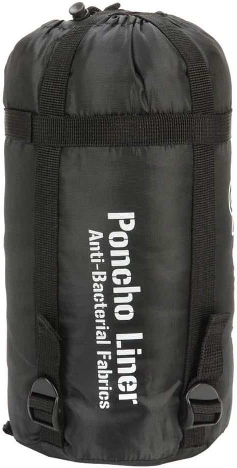 Snugpak Water-Repellent Poncho Liner with Lightweight Design, Sleeves & Hood