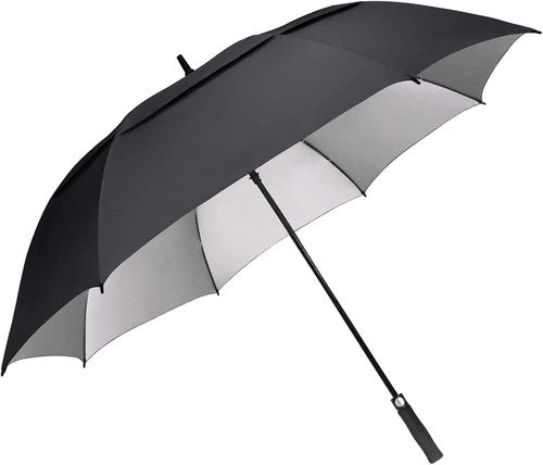 G4Free Extra Large Windproof Golf Umbrella - UV Protection, Automatic Open, Double Canopy | 54/62/68 Inch