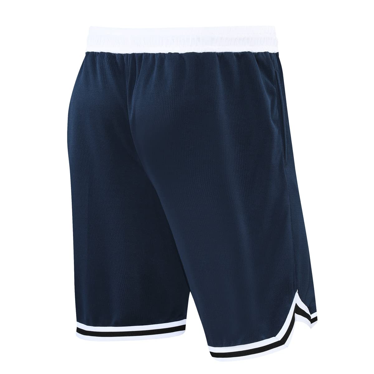 OPALOS 3 Pack Basketball Shorts for Men with Zipper Pockets,Active Athletic Shorts (Navy.Black.Gray-252, M)