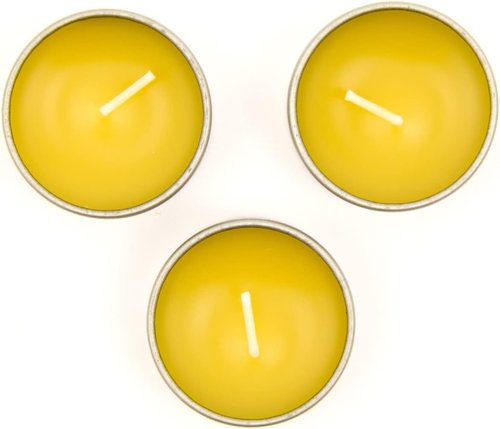 Exotac Nano Emergency Beeswax Tealight Candles - Pack of 3 for Survival Kits