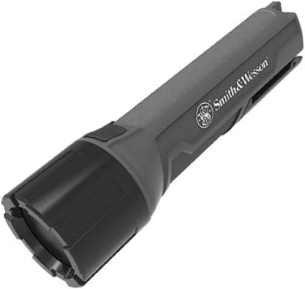 Smith & Wesson Night Guard Pro Series Flashlights with 3 Modes, Spring Clip, Waterproof Construction and Memory Retention for Survival, Hunting and Outdoor
