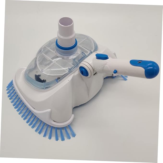 Pool Brush Head Vacuum Suction Head for Pool Cleaning Tool Spa Cleaning Equipment Wide Angle Bristles