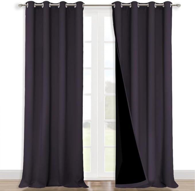 NICETOWN 100% Blackout Curtains