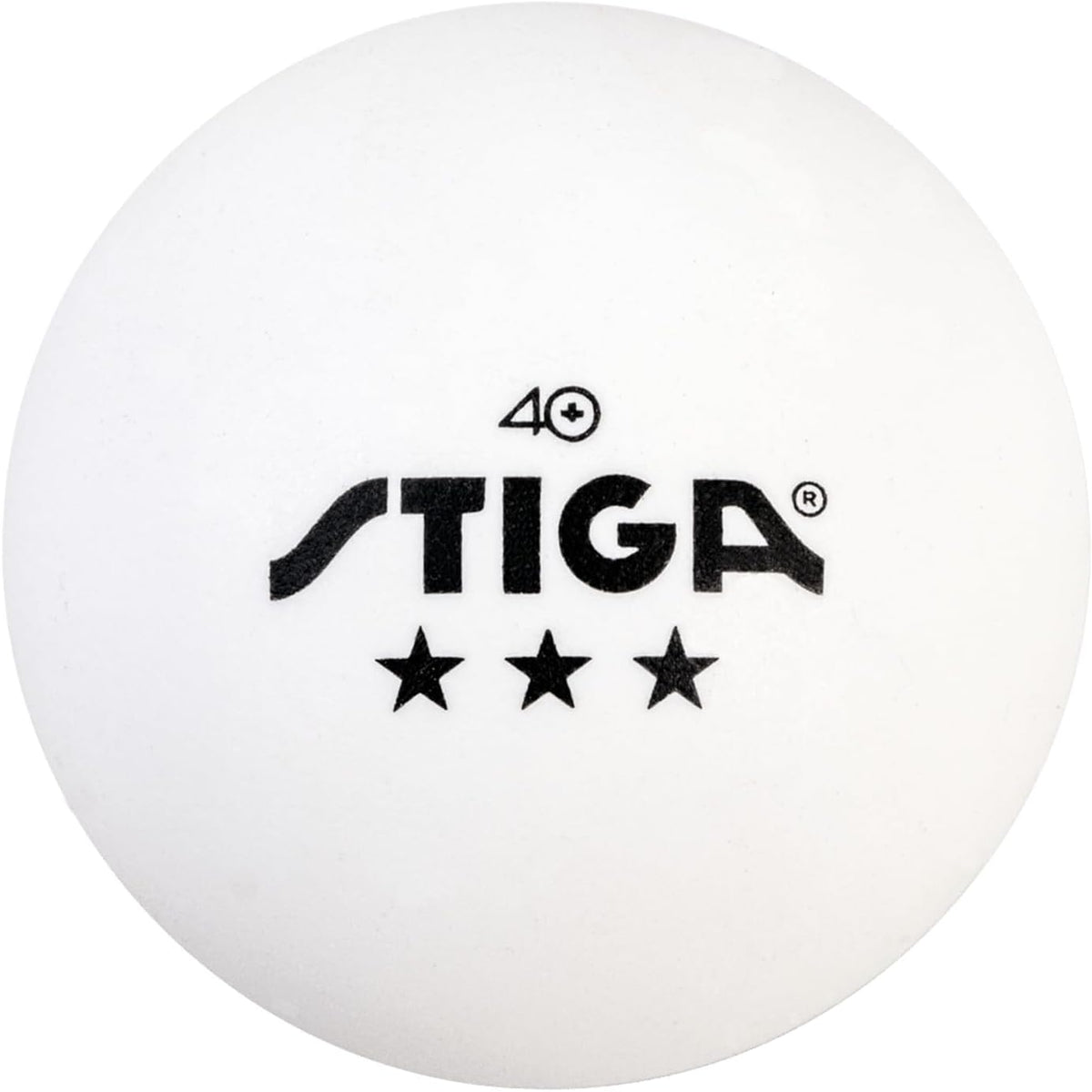 Stiga 3-Star Table Tennis Balls - High-Quality Performance | Perfect for Training & Tournaments