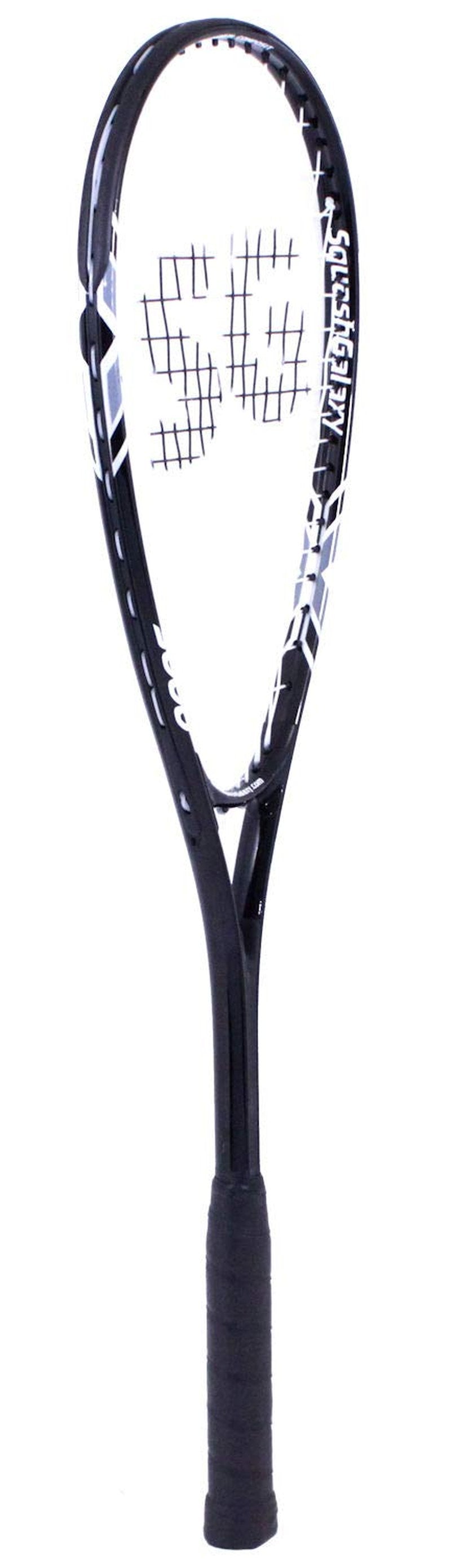 SquashGalaxy Intro 5000 Squash Racquet Series (Beginner Frame, Amazing Value!!) (Black)