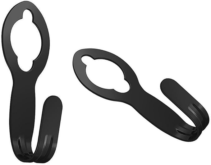 chic style Garden Hose Holder Hook, Pack 2 Metal Hose Hangers for 50ft 25ft Expandable Hose