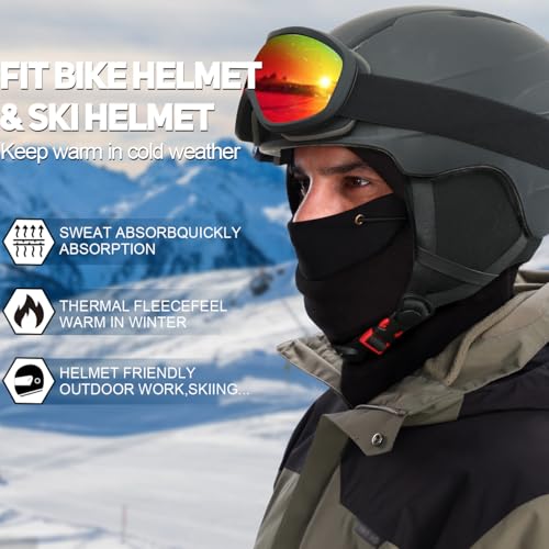 Winter Face Mask for Men Women,Balaclava Ski Mask for Cold Weather, Snowboarding Gear,Snowboard Mask