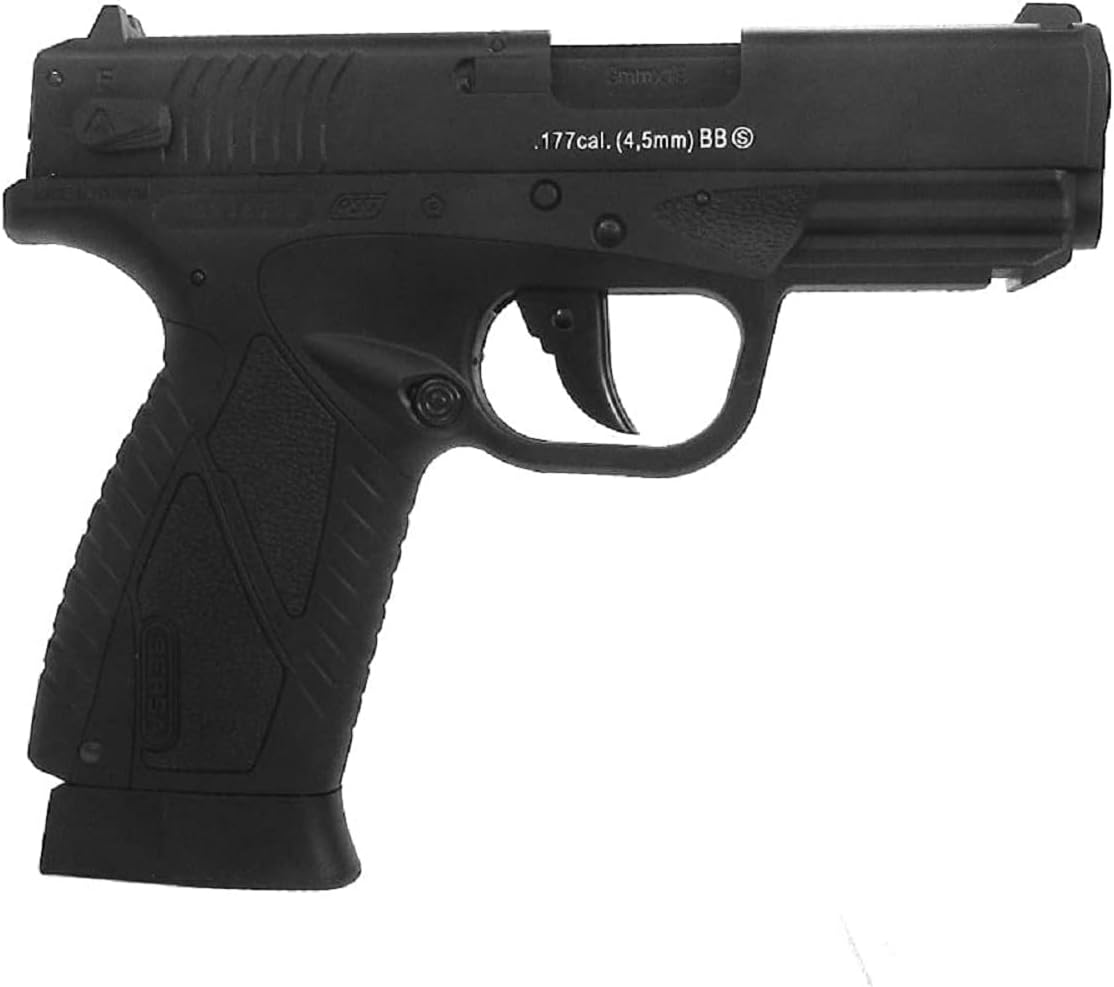 ASG BERSA BP9CC .177 Caliber Steel BB Gun - Non-Blowback Air Pistol for Precision Shooting
