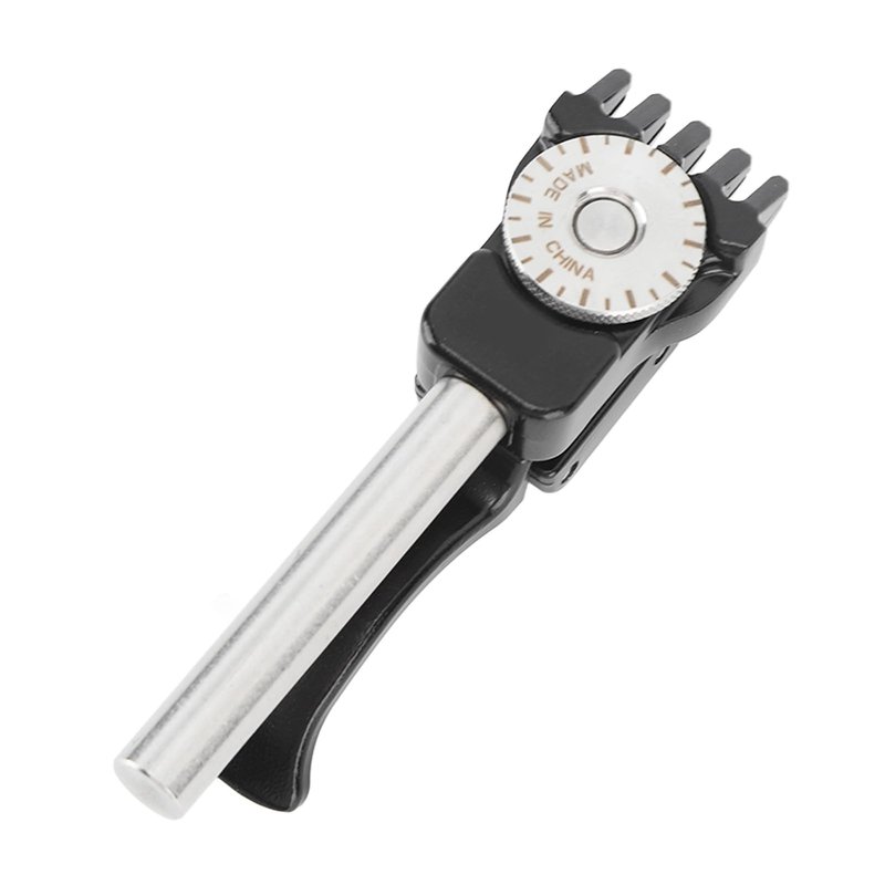 Topyond 1 Pair of Tennis Stringing Machine, Black Tennis Badminton Machine String Clamp with Flying and Starting Clamp for Precise Stringing, Handheld Badminton Machine Stringing Pliers