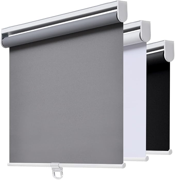 AOSKY Cordless Roller Shades Blackout Blinds