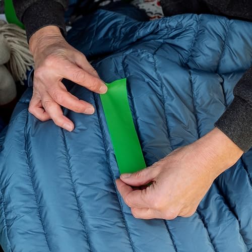 GEAR AID Tenacious Tape 3¡±x20¡± Micro-Ripstop Outdoor Fabric and Vinyl Gear Repair Tape, Quickly Fix Holes and Rips in Puffy Jackets, Rain and Snow Gear, Tents, Sleeping Bag and More, Orange, 1 Pack