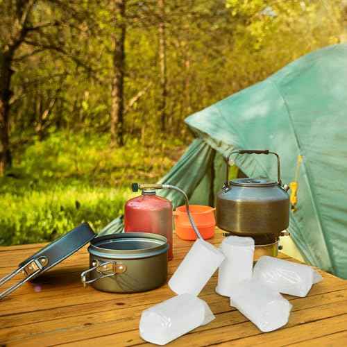 4 Packs Packable Camp Toilet Tissue Soft Travel Toilet Paper - Coreless Travel Size Toilet Paper for Camping Hiking Outdoors
