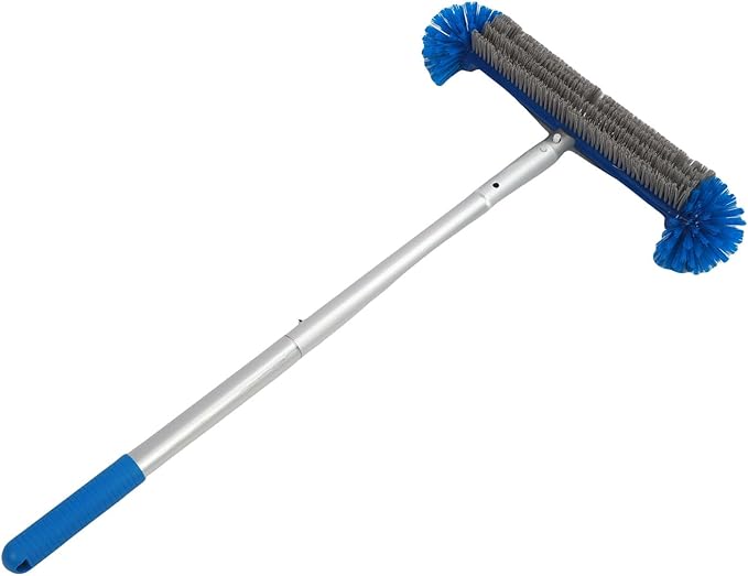 Asixxsix Pool Kit with 360 Rotating Brush for Inground and Above Ground Pools