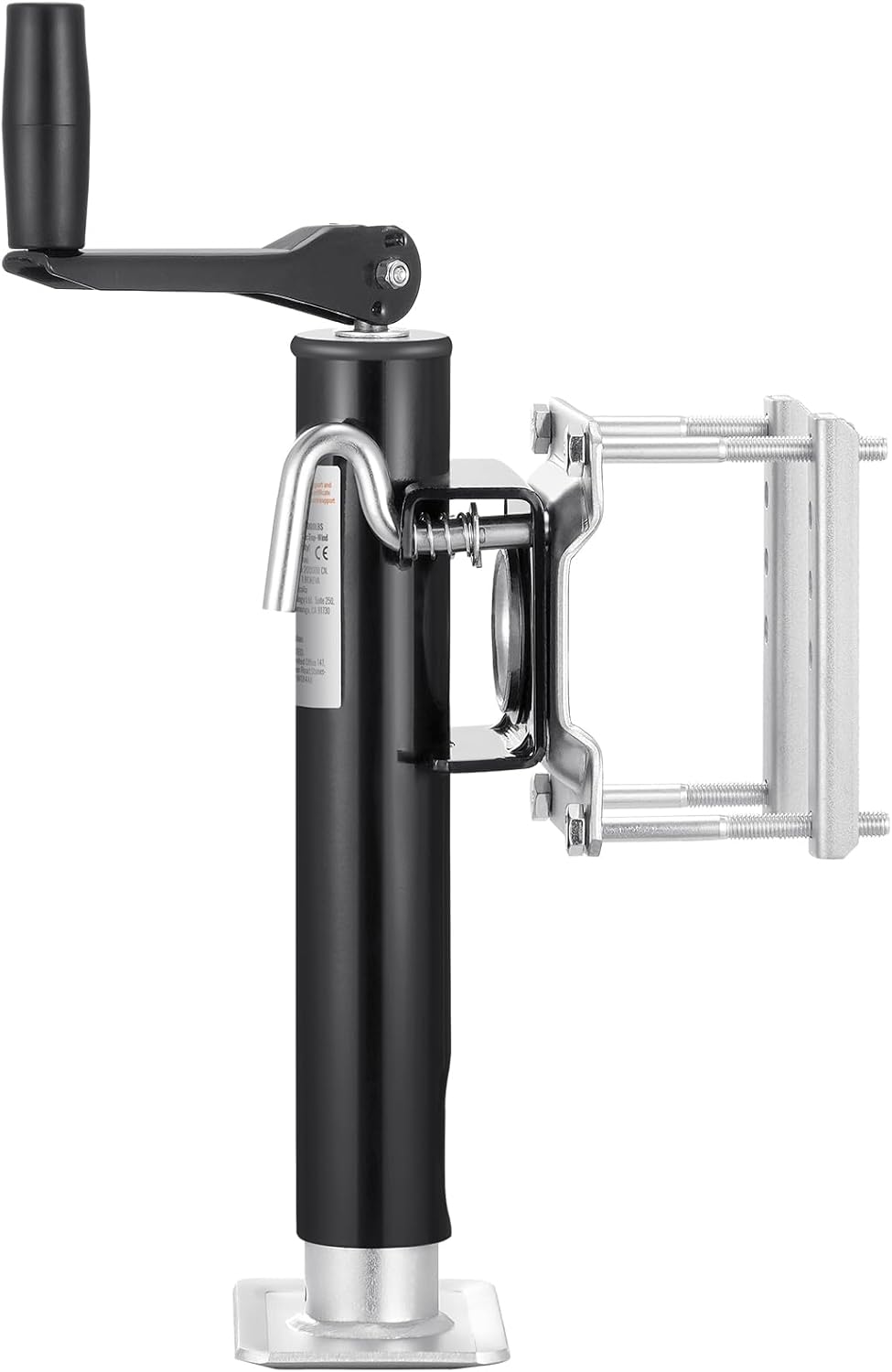 VEVOR Heavy Duty Trailer Jack - 2000 lbs Load Capacity | 10" Swivel Lift for RVs, Horse & Utility Trailers