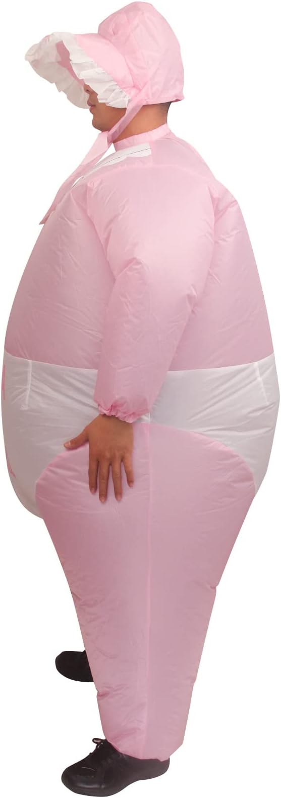 IRETG Inflatable Baby Costume for Adults Funny Blow Up Costume for Baby Shower Gender Reveal Party
