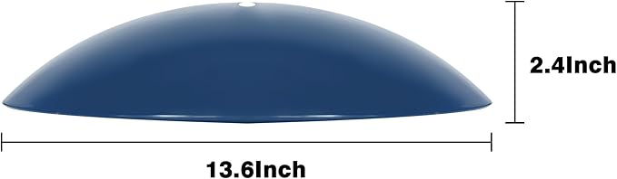 13" Bird Feeder Rain Cover,Bird House Dome,Hummingbird Feeder Guard, Proof for Shepherd's Hook Outdoors,Smart Birds Feeder's Umbrella(Blue), 3Pack