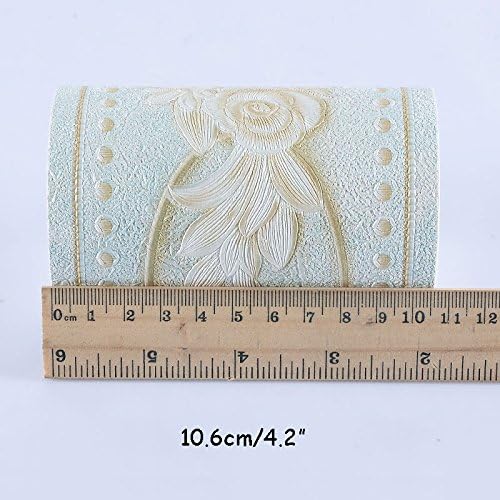 Creation Core 4.2x196.8 Waterproof Wallpaper Border 3D Pattern Wall Decor