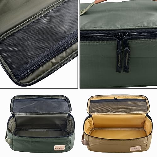 TRIWONDER Camping Travel Cookware Organizer Bag Cooking Utensils Storge Portable Pouch for Outdoor Barbecue Camping Cooking Spoon Chopsticks Organizing