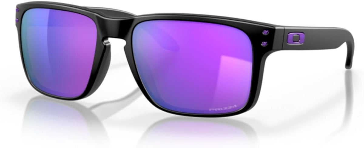 OAKLEY Holbrook OO9102 Square Sunglasses for Men+ Bundle Accessory Leash Kit, Microfiber Pouch
