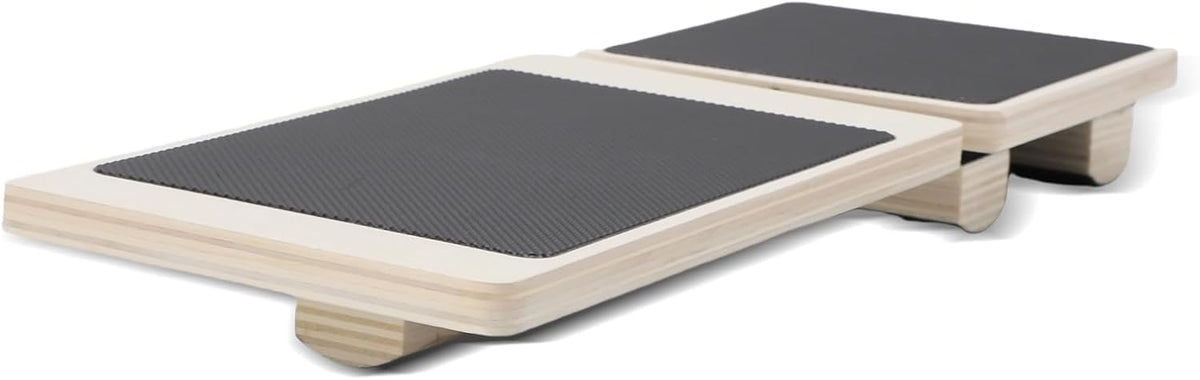 Skiennix Ankle Balance Board - Single Leg Wood Trainer for Foot Strengthening & Posture Correction
