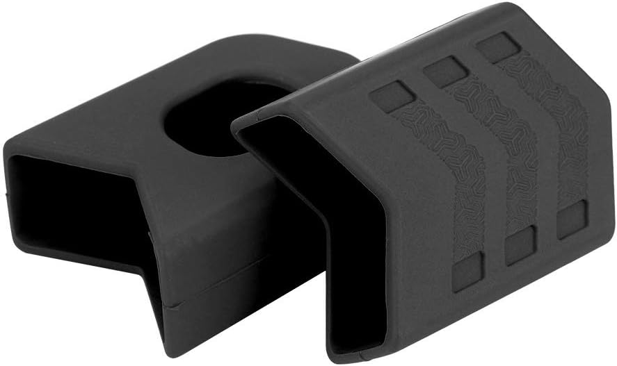 VGEBY 1Pair Crank Protector Guards, Silicone Crank Case Cover Crank Sleeve Arm Boot Protector Accessory(Black) Crank Protector Crank Boots