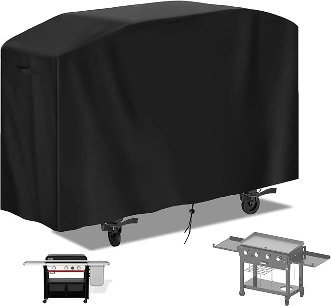72 inch Flat Top Grill Cover for Members Mark 4 Burner Griddle,Waterproof Outdoor Griddle Cover for Weber Slate 30 Griddle, Heavy Duty 36" Gas Covers for Black Stone 36 Inch Cooking Station
