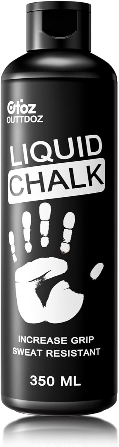 Pro Grade Liquid Chalk - Mess-Free Gym Chalk for Weightlifting, Rock Climbing & More | 2 oz / 12 oz