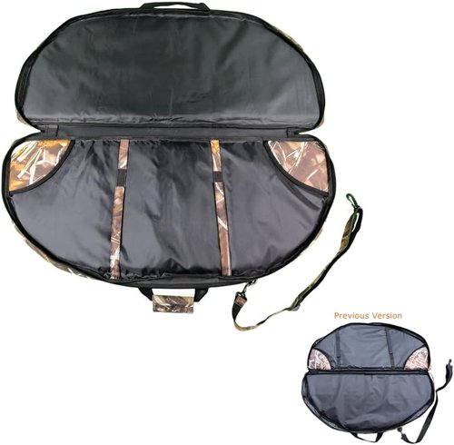 DarkForest BC-1 Padded Soft Compound Bow Case Archery Bow and Arrow Case - 37.5" Interior Length