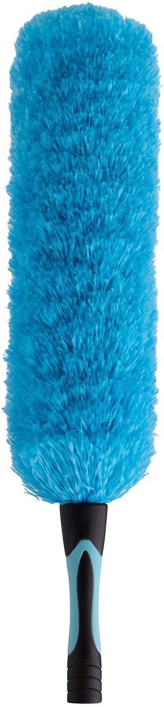 20 Foot High Reach 5-to-12ft Long Duster for High Ceilings Fan Cleaner with Sturdy Lightweight Extension Pole